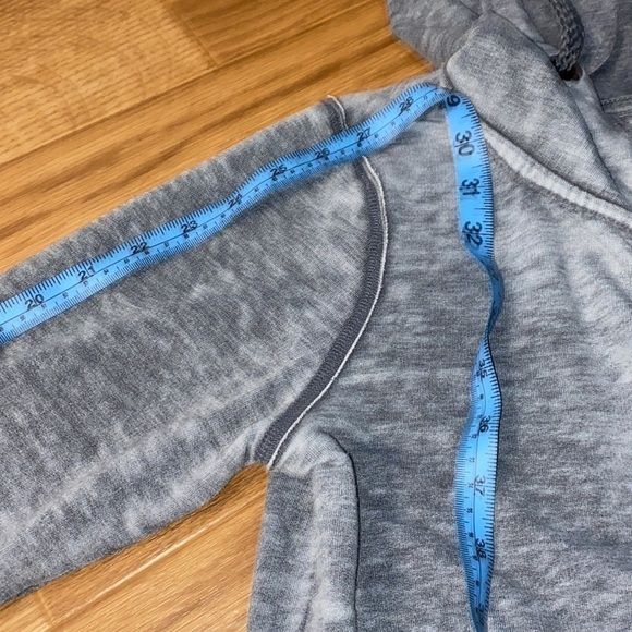 WAREHOUSE One Full Zippered Hoodie Faded Grey  Women’s Matching Set (Medium) - Picture 6 of 12